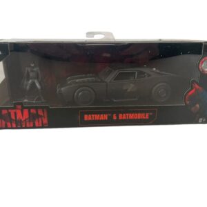 Véhicule miniature Dc Comics The Batman & Batmobile 1:32 Jada Toys 1