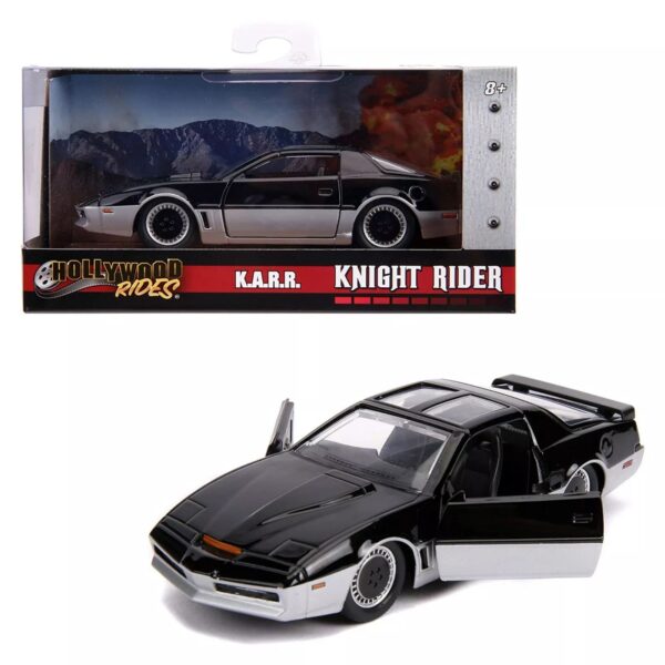 Véhicule miniature Knight Rider Pontiac Trans Am 1 32 KARR 1
